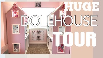 HUGE AMERICAN GIRL DOLLHOUSE TOUR (10+ Rooms?!)
